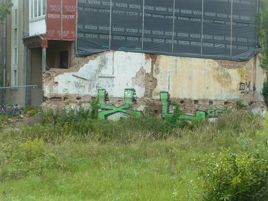 Graffiti Bombing - Photo by staubsauger - xl, Greifswald
