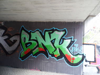 Graffiti Bombing - Photo by staubsauger - BNK, Leipzig