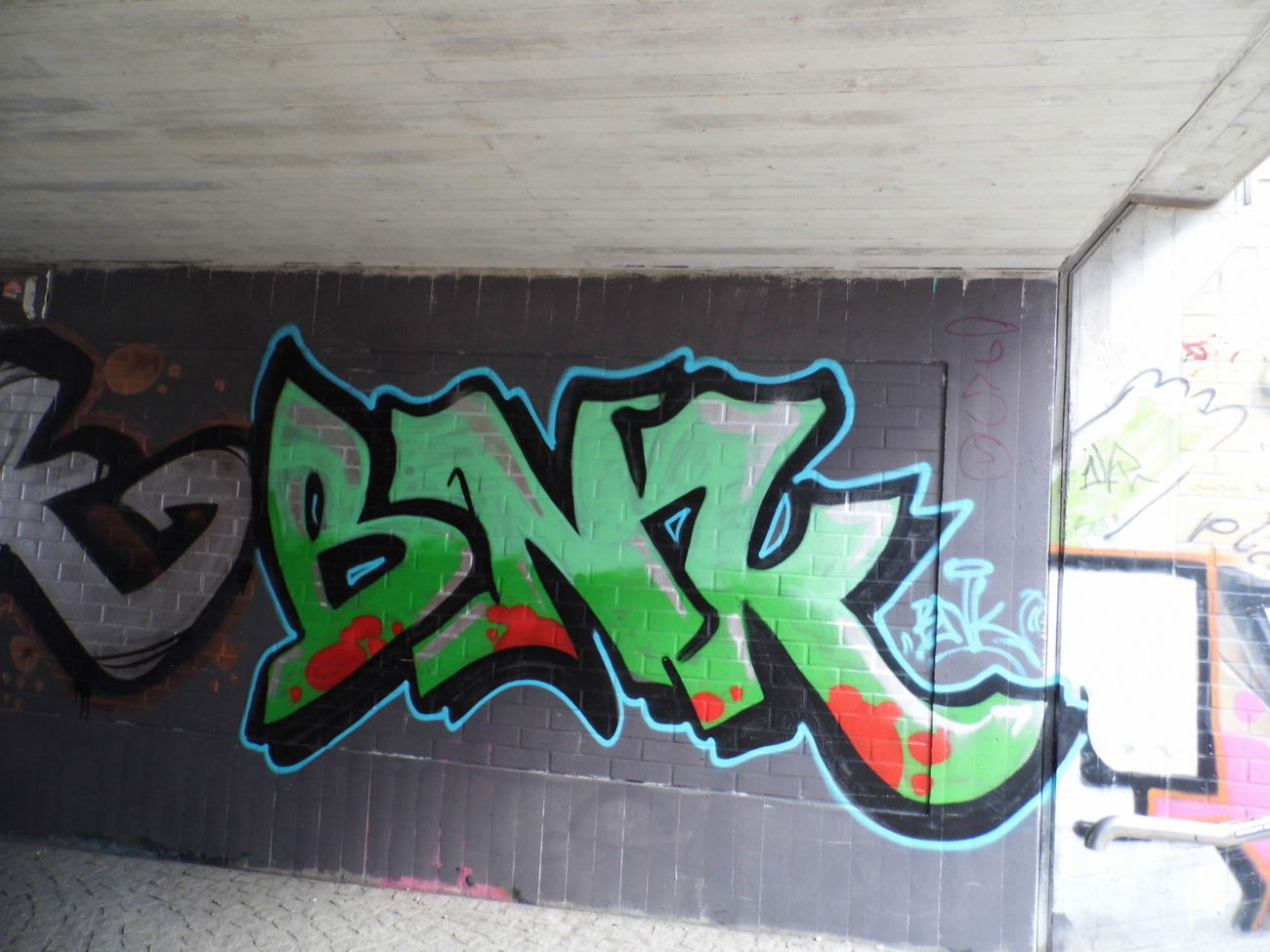 Graffiti Bombing - Photo by staubsauger - BNK, Leipzig