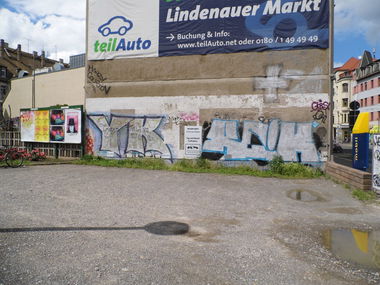 Graffiti Bombing - Photo by staubsauger - YK, Reik, Leipzig