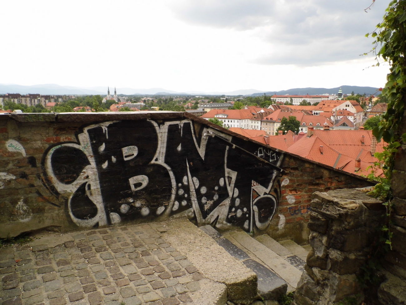 Graffiti Bombing - Photo by staubsauger - BNT, Ljubljana