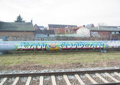 Graffiti Bombing - Photo by staubsauger - Action, Connection, Fc