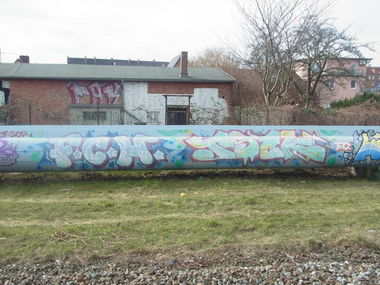 Graffiti Bombing - Photo by staubsauger - FCH, FC, Hansa