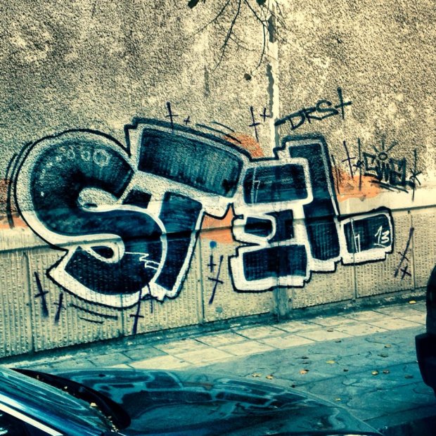 Graffiti Wall - Photo by steloner - black, stel, drs (2013)