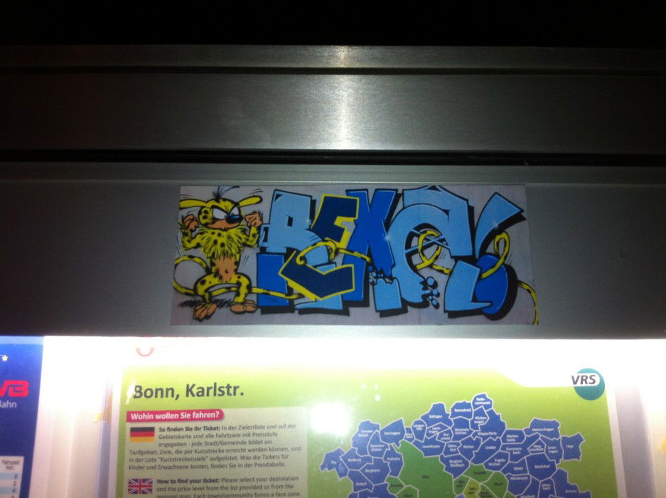 Graffiti Artwork in bonn - Photo by stencilartist - bexa, oh