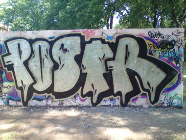 Graffiti Wall in bonn - Photo by stencilartist - postr