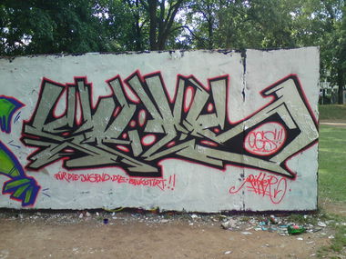 Graffiti Wall in bonn - Photo by stencilartist - spittr