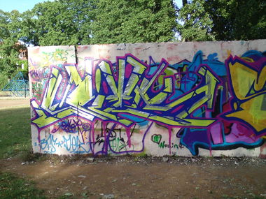 Graffiti Wall in bonn - Photo by stencilartist - spittr