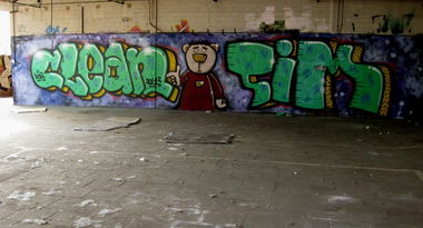 Graffiti in bonn - Photo by stencilartist - clean, inf, tim