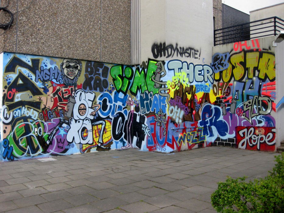 Graffiti Wall in bonn - Photo by stencilartist - oh, alltogether