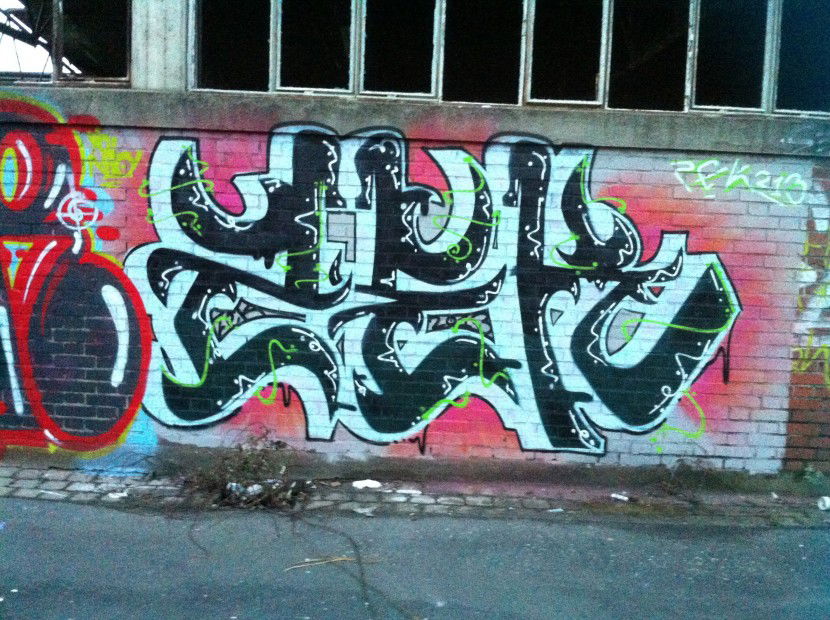 Graffiti Wall in Germany - Photo by stencilartist - zek