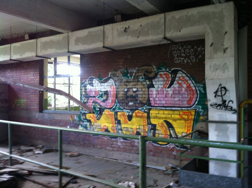 Graffiti Wall in Germany - Photo by stencilartist - zek