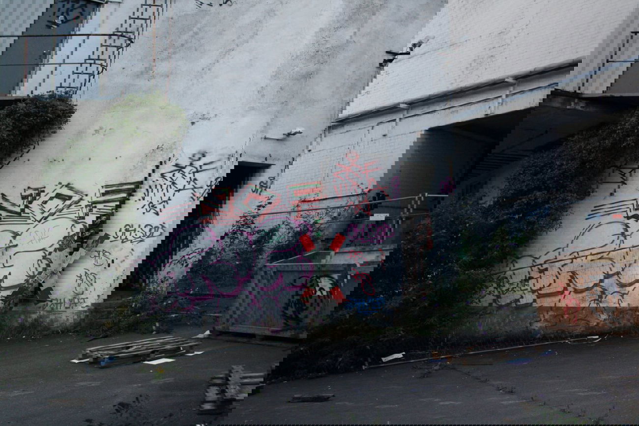 Graffiti Bombing - Photo by stencilartist - frog, zof