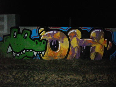 Graffiti Wall - Photo by stencilartist - oh, a3, frog