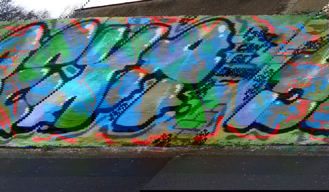 Graffiti Wall - Photo by stencilartist - bexa, oh