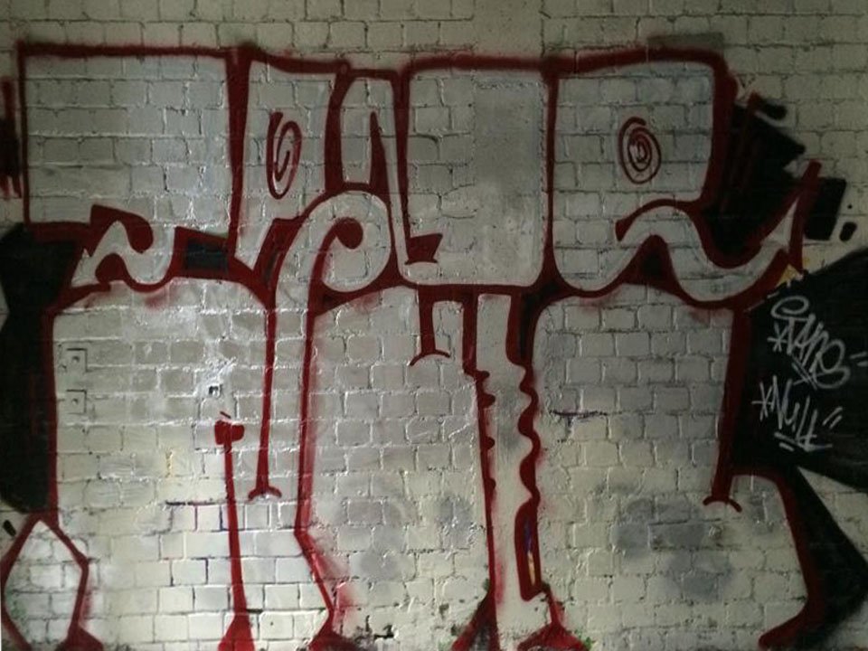 Graffiti Wall - Photo by stencilartist - tane, null