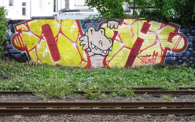 Graffiti Wall - Photo by stencilartist - oh, oh, crew