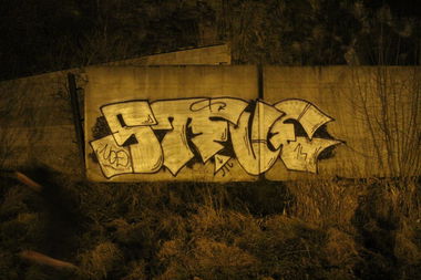 Graffiti Bombing - Photo by steve1982 - steve, nod