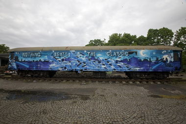Graffiti Train - Photo by strasbourgraffiti - molotow, train