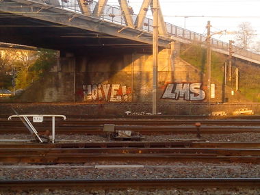 Graffiti Bombing - Photo by strasbourgraffiti