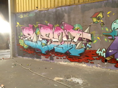 Graffiti Wall - Photo by strasbourgraffiti