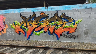Graffiti Wall - Photo by strasbourgraffiti