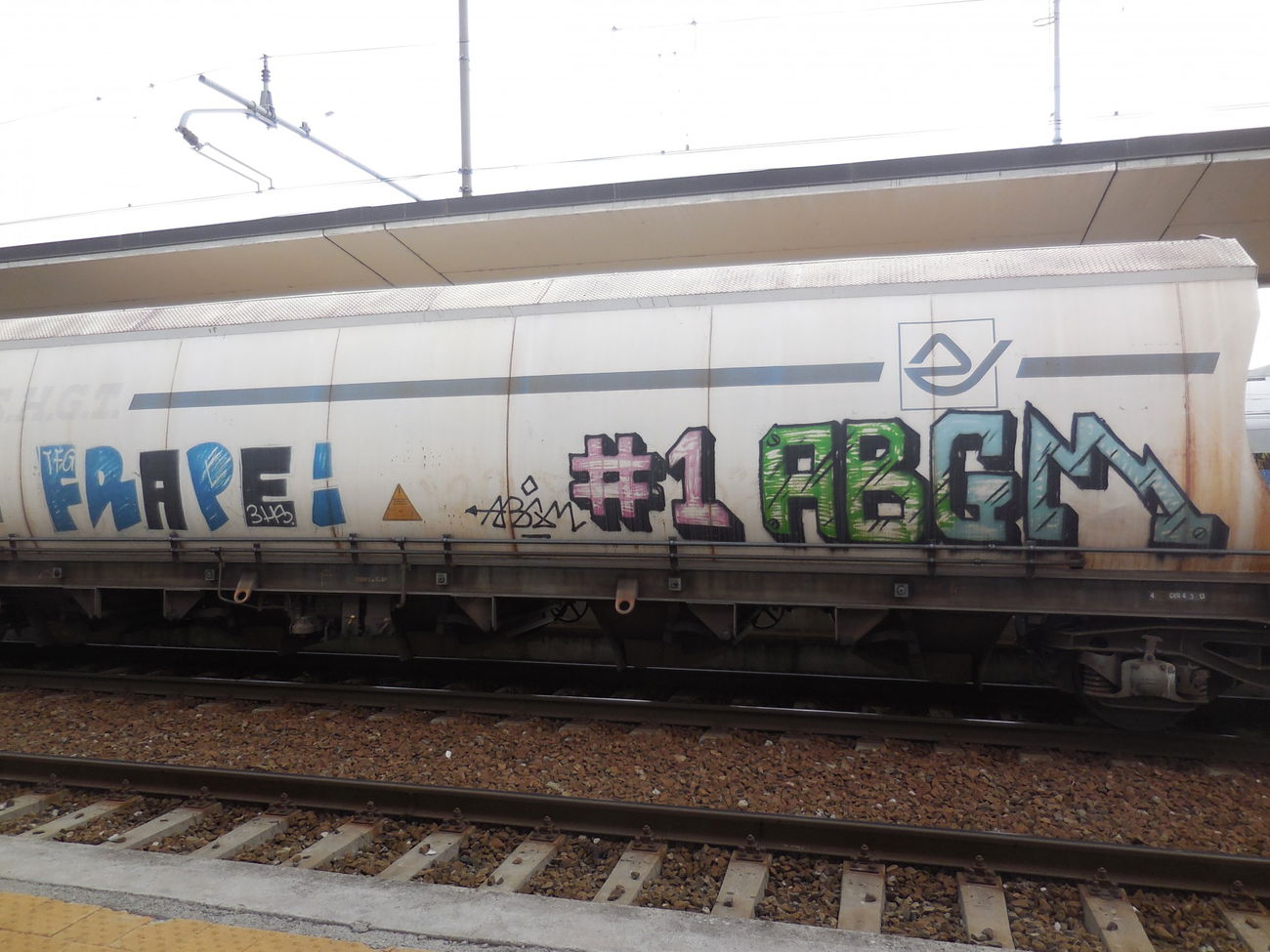Graffiti Train - Photo by strasbourgraffiti
