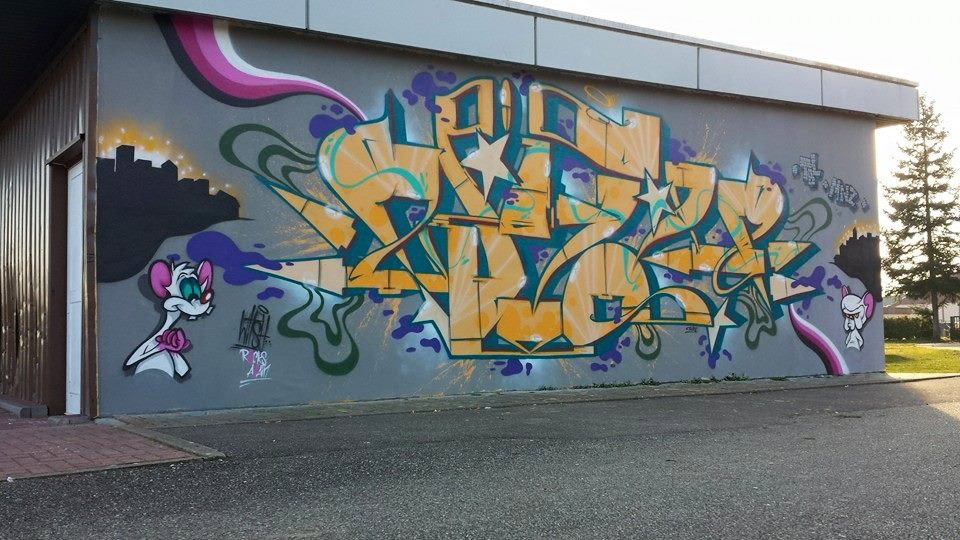 Graffiti Wall - Photo by strasbourgraffiti