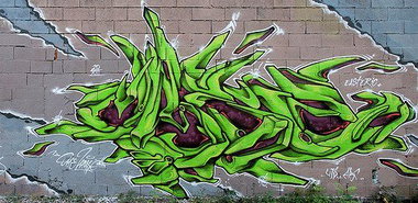 Graffiti Wall - Photo by strasbourgraffiti