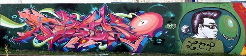 Graffiti Wall - Photo by strasbourgraffiti