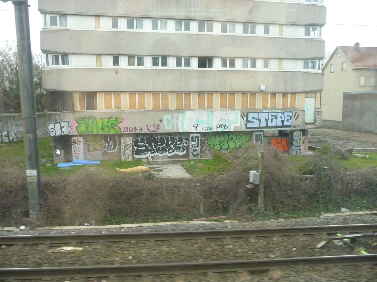 Graffiti Bombing - Photo by strasbourgraffiti
