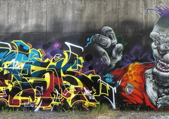 Graffiti Wall - Photo by strasbourgraffiti