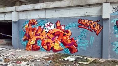Graffiti Wall - Photo by strasbourgraffiti