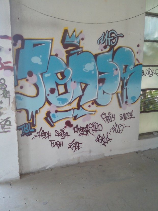 Graffiti Wall - Photo by strasbourgraffiti