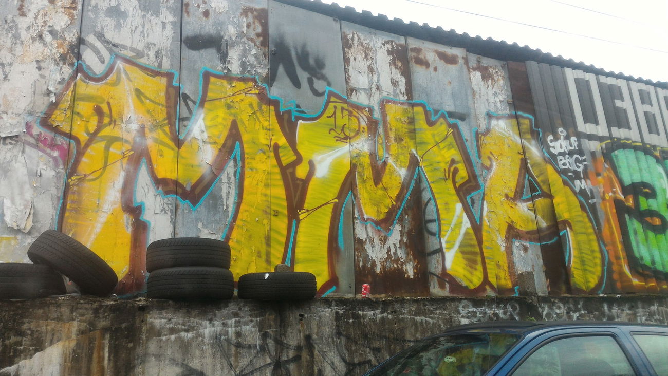 Graffiti Bombing - Photo by strasbourgraffiti