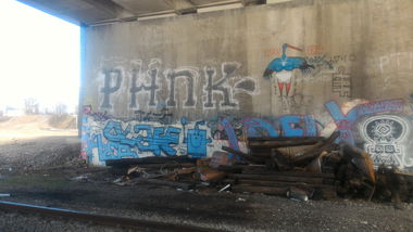 Graffiti Bombing - Photo by strasbourgraffiti