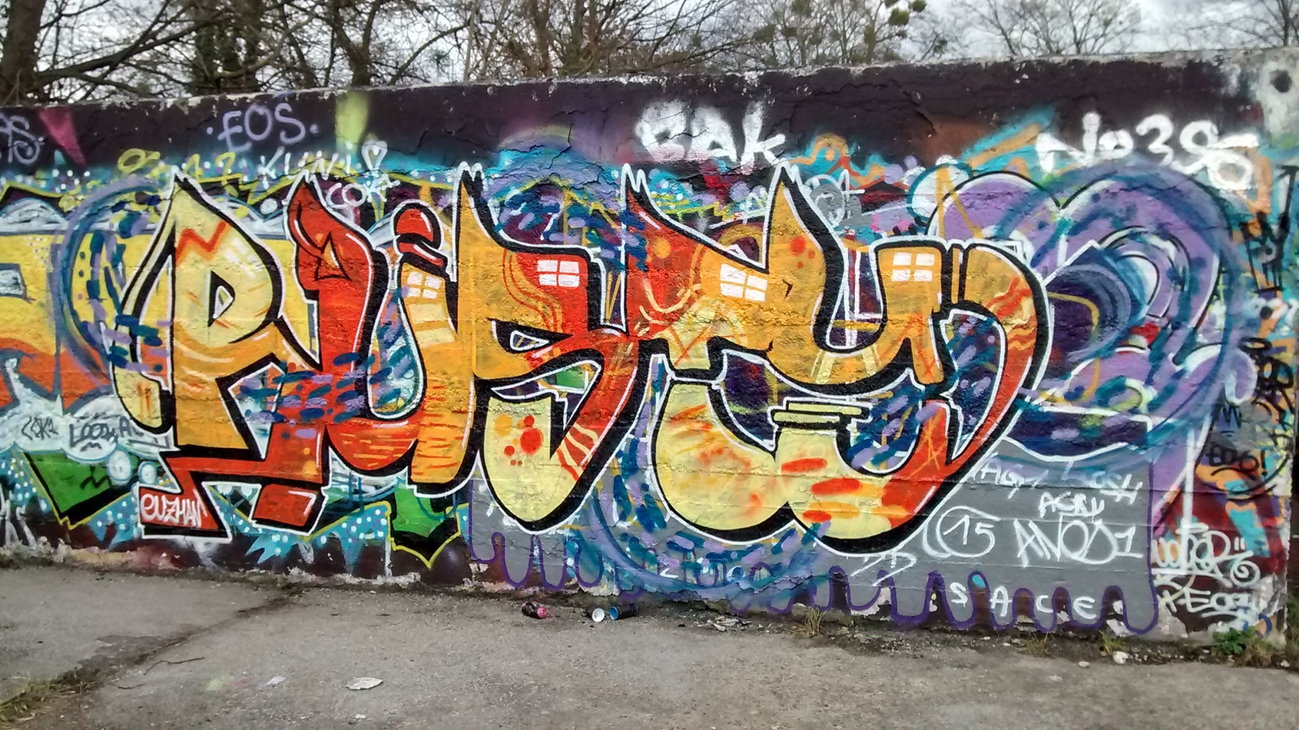 Graffiti Wall - Photo by strasbourgraffiti
