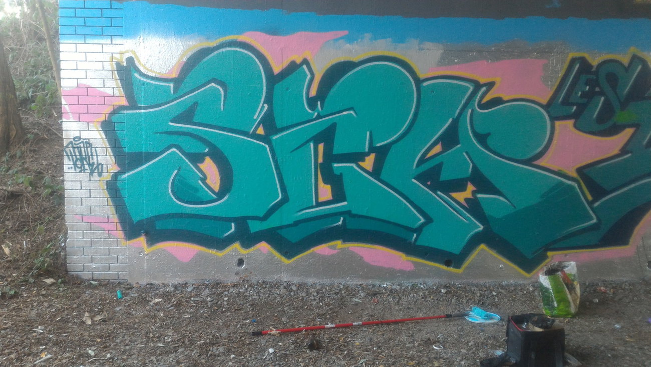 Graffiti Wall - Photo by strasbourgraffiti