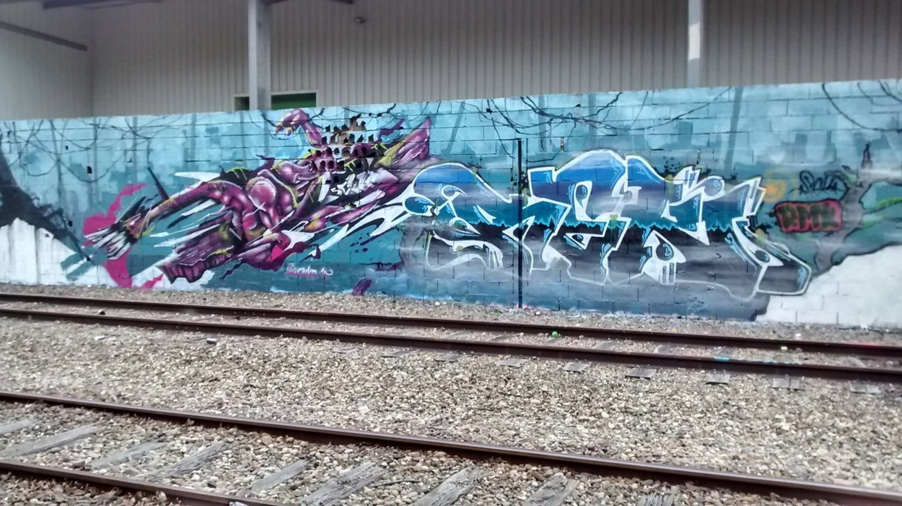 Graffiti Wall - Photo by strasbourgraffiti