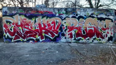 Graffiti Wall - Photo by strasbourgraffiti