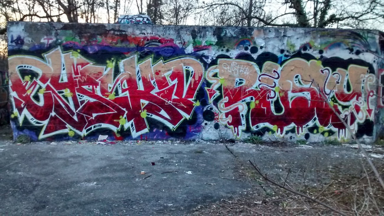 Graffiti Wall - Photo by strasbourgraffiti