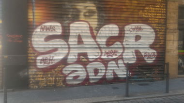 Graffiti Bombing - Photo by strasbourgraffiti