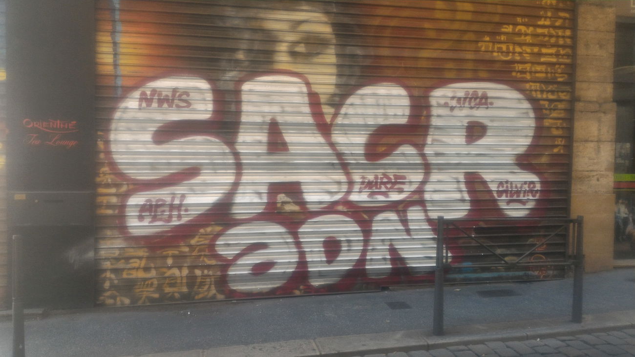 Graffiti Bombing - Photo by strasbourgraffiti