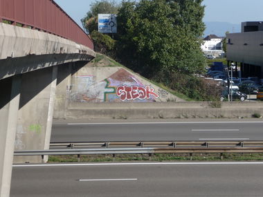 Graffiti Bombing - Photo by strasbourgraffiti