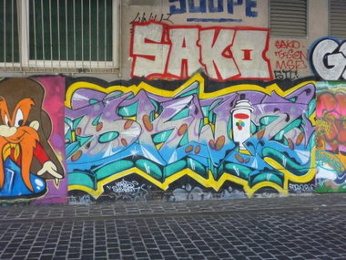 Graffiti Wall - Photo by strasbourgraffiti