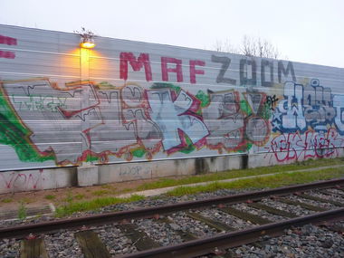 Graffiti Bombing - Photo by strasbourgraffiti