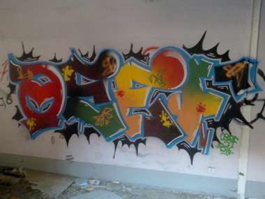 Graffiti Wall - Photo by strasbourgraffiti