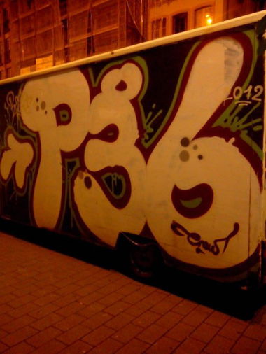 Graffiti Bombing in Strasbourg - Photo by strasbourgraffiti - P36, paris, strasbourg (2012)
