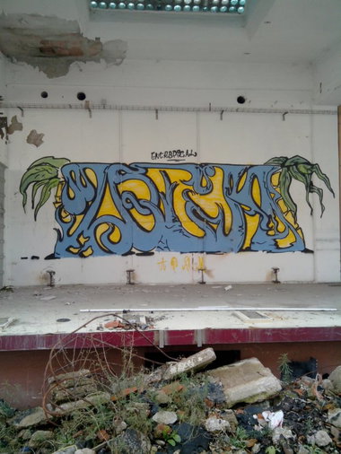 Graffiti Wall - Photo by strasbourgraffiti - ABGM, strasbourg, france (2014)