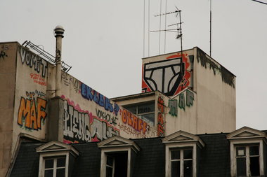 Graffiti Bombing - Photo by strasbourgraffiti - Maf, Weng, Alone